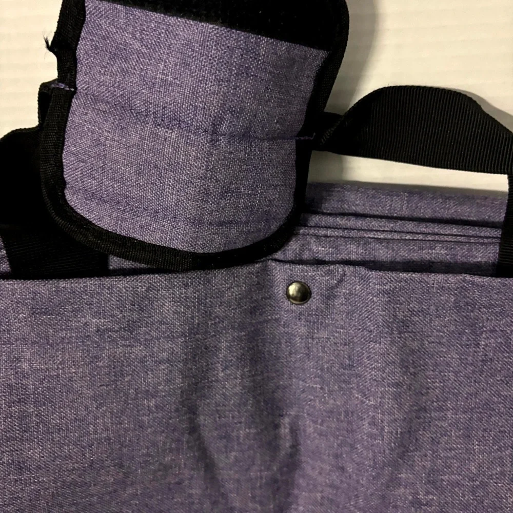 Teamoy Insulated Lunch Bag Gray Thermal Cooler Tote Work School Travel Zipper